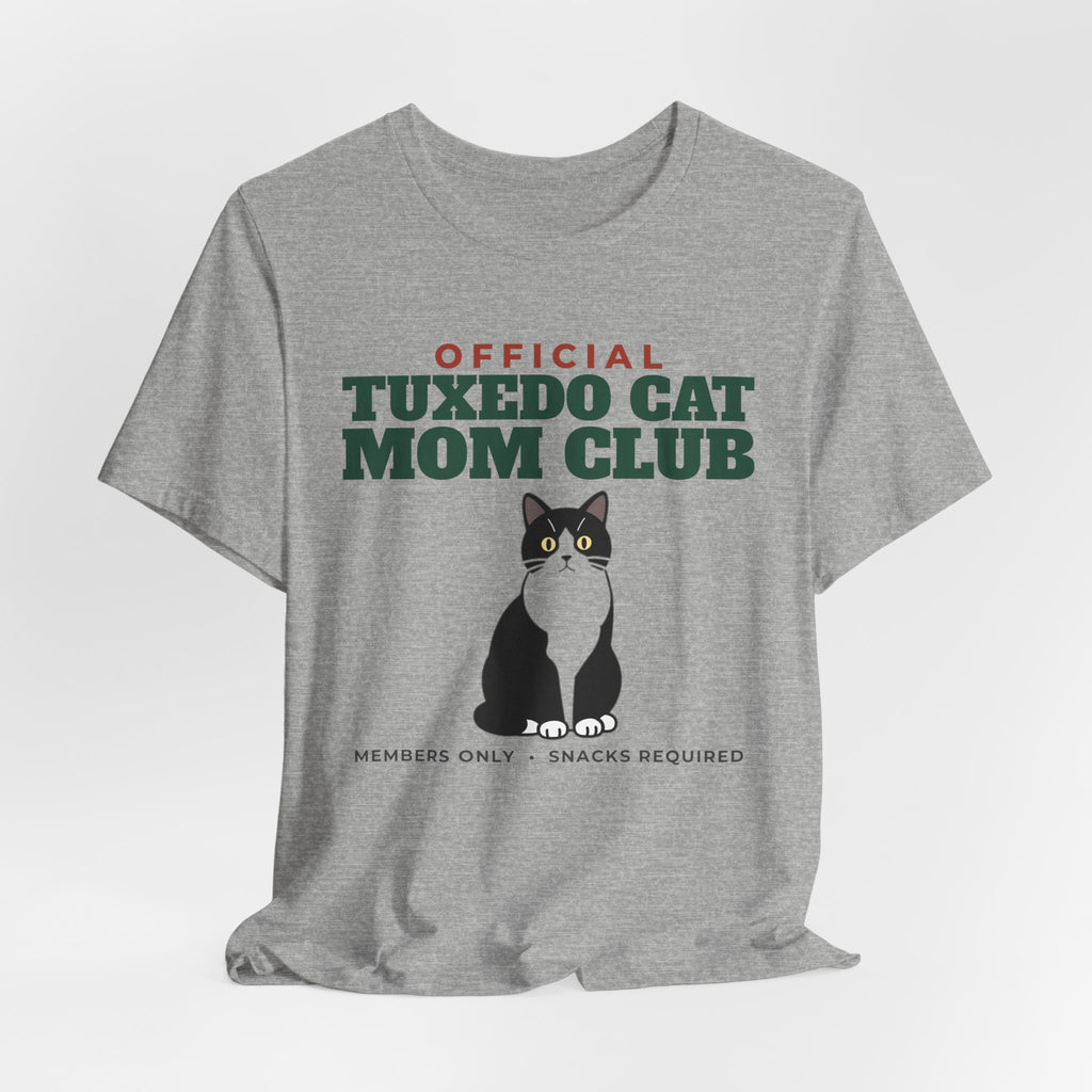 Official Tuxedo Cat Mom Club Tee | Tuxedo Cat Mom Gift