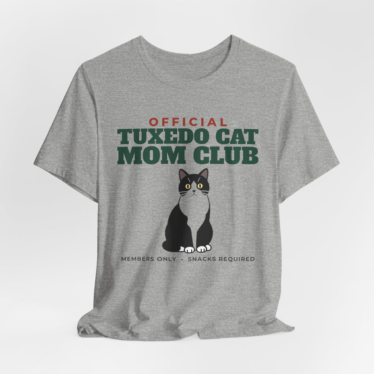 Official Tuxedo Cat Mom Club Tee | Tuxedo Cat Mom Gift