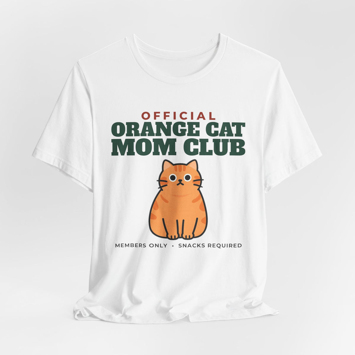 Official Orange Cat Mom Club Tee | Orange Cat Mom Gift