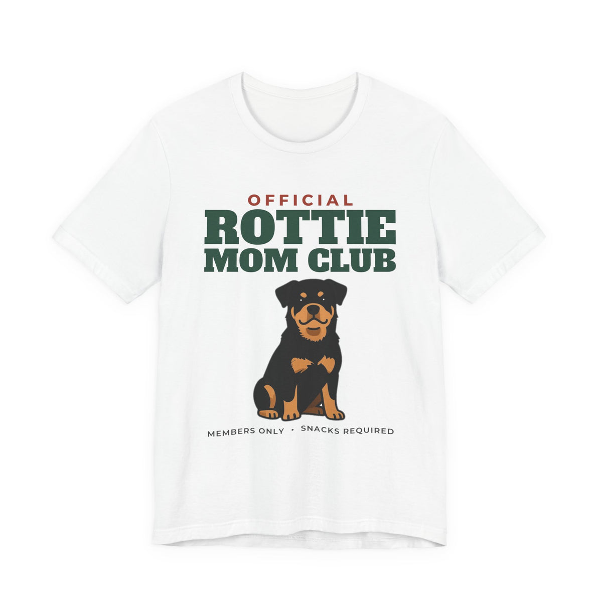 Official Rottweiler Mom Club Tee | Rottweiler Mom Gift