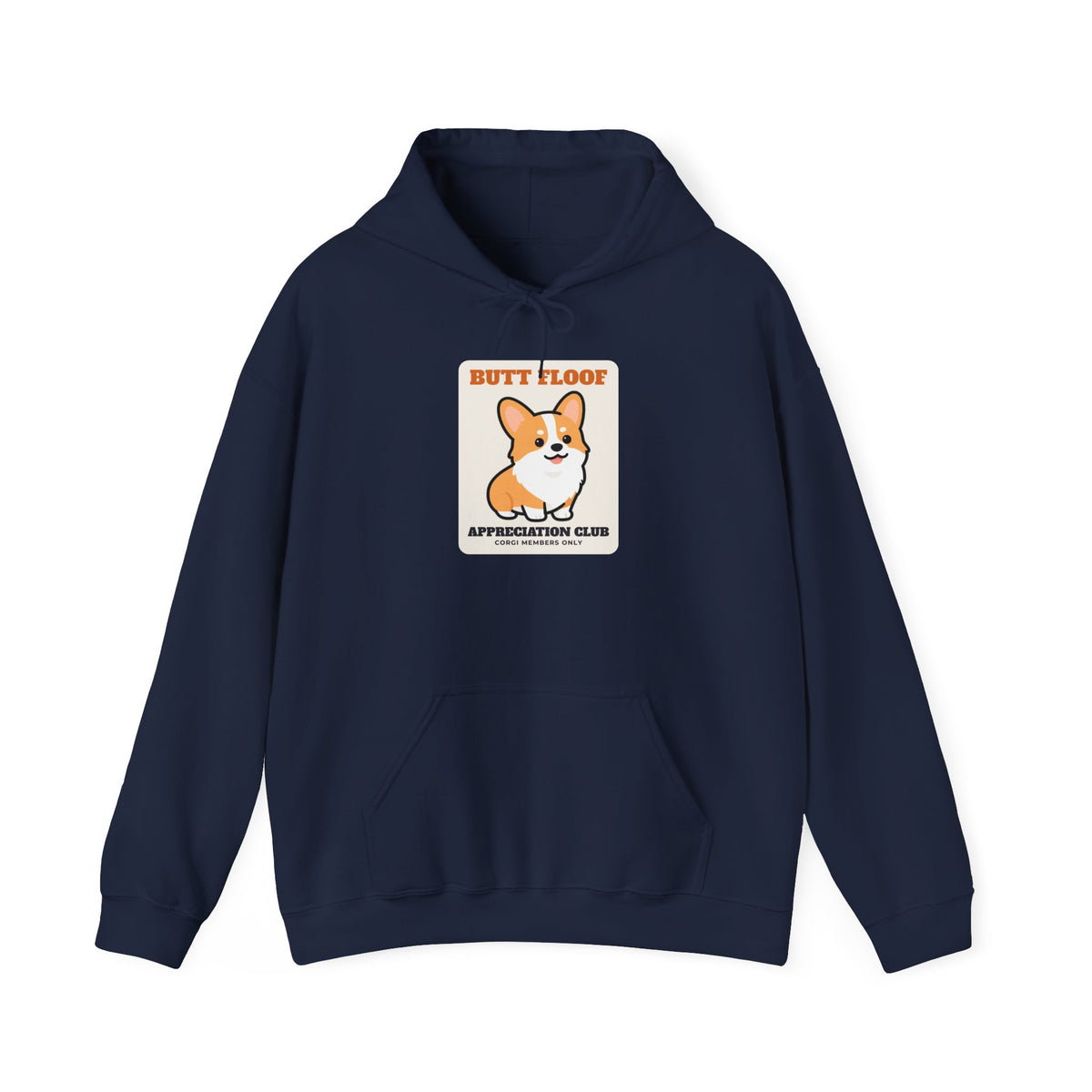 Corgi Butt Floof Appreciation Club Hoodie | Corgi Gift