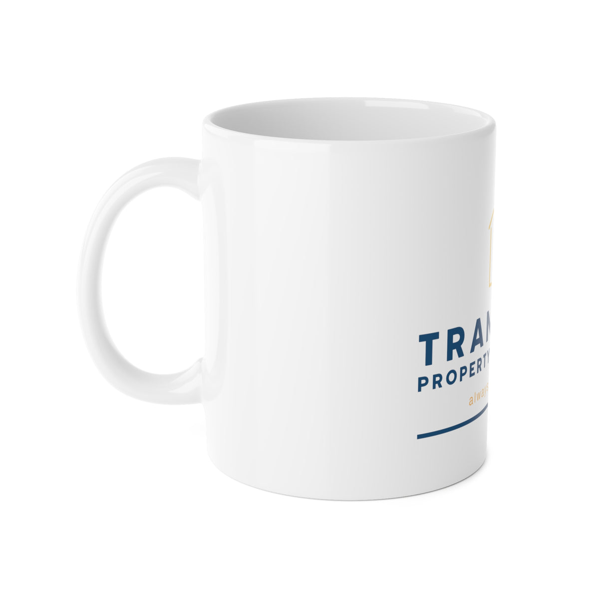 Transcend Property Maintenance Coffee Mug (White, 11oz)
