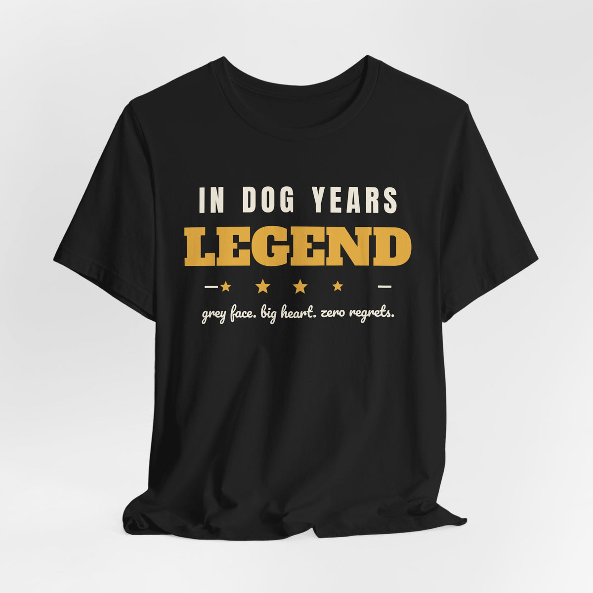 Senior Dog Birthday Shirt - In Dog Years, a Legend Tee | Old Dog Gift