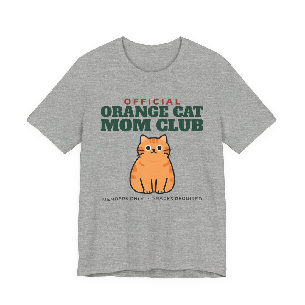 Official Orange Cat Mom Club Tee | Orange Cat Mom Gift