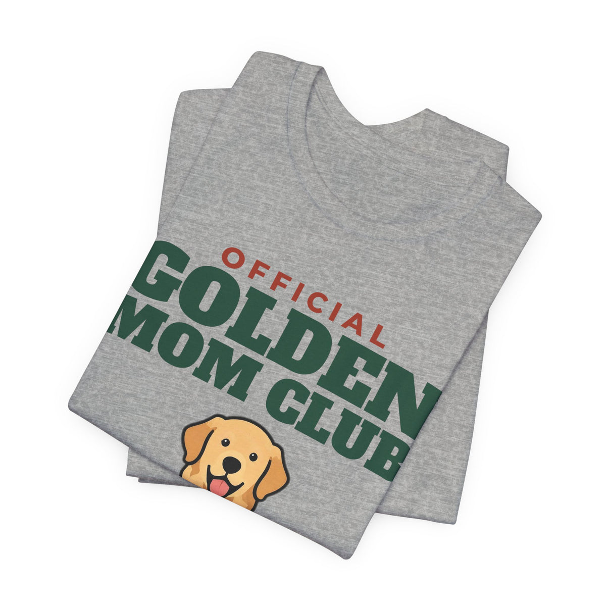 Official Golden Retriever Mom Club Tee | Golden Retriever Mom Gift