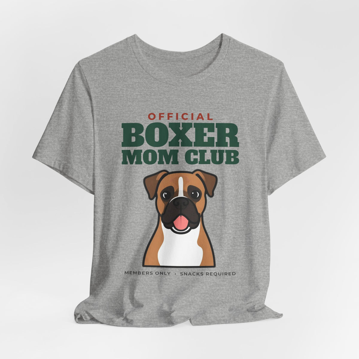 Official Boxer Mom Club Tee | Boxer Mom Gift