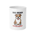 Big Head, Bigger Heart Pit Bull Mug | Pit Bull Gift