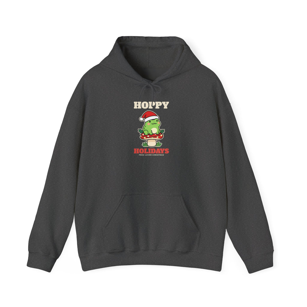 Hoppy Holidays Frog Christmas Hoodie