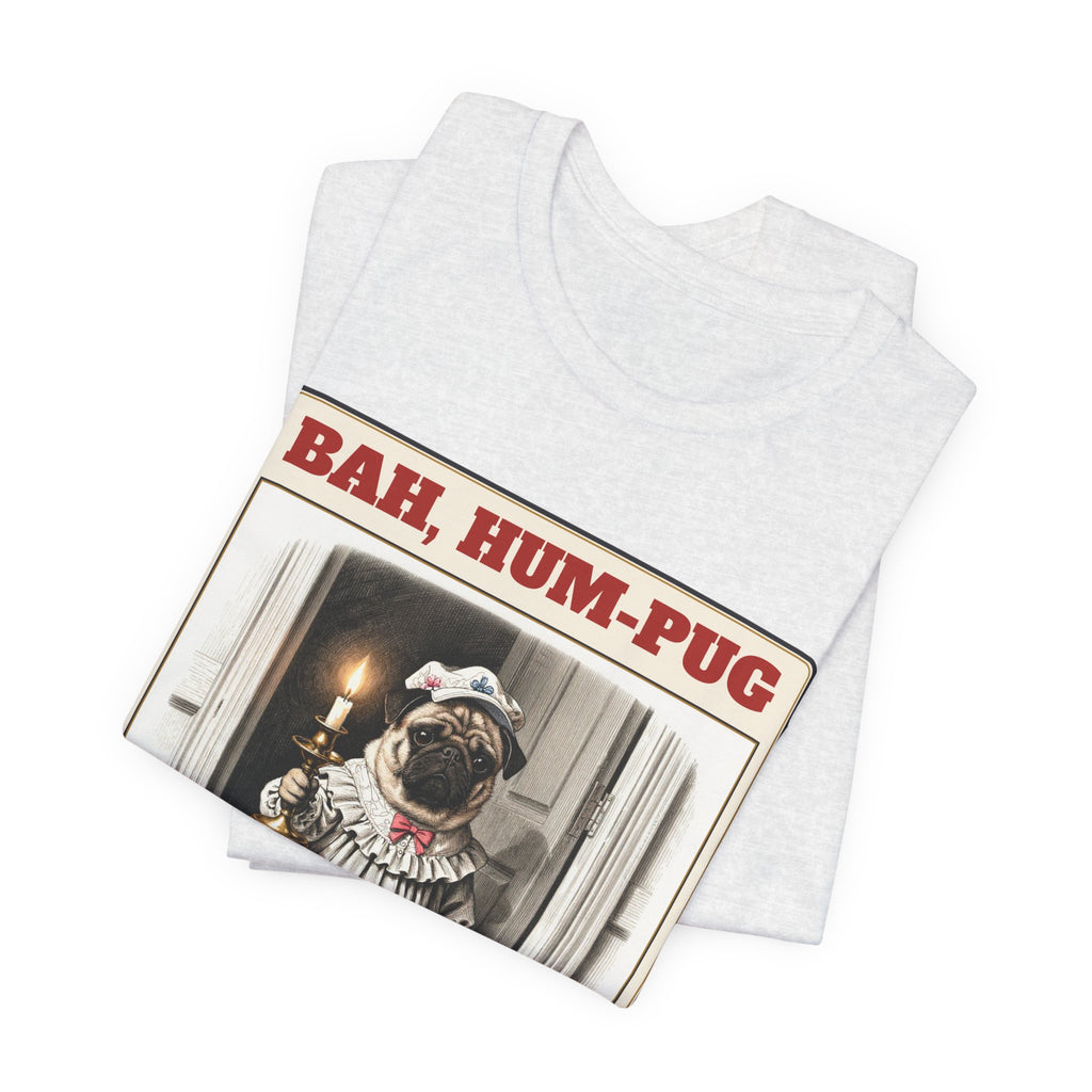 Bah, Hum-Pug Christmas Tee | Pug Gift