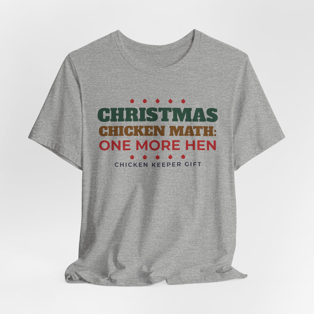 Chicken Math Christmas Tee