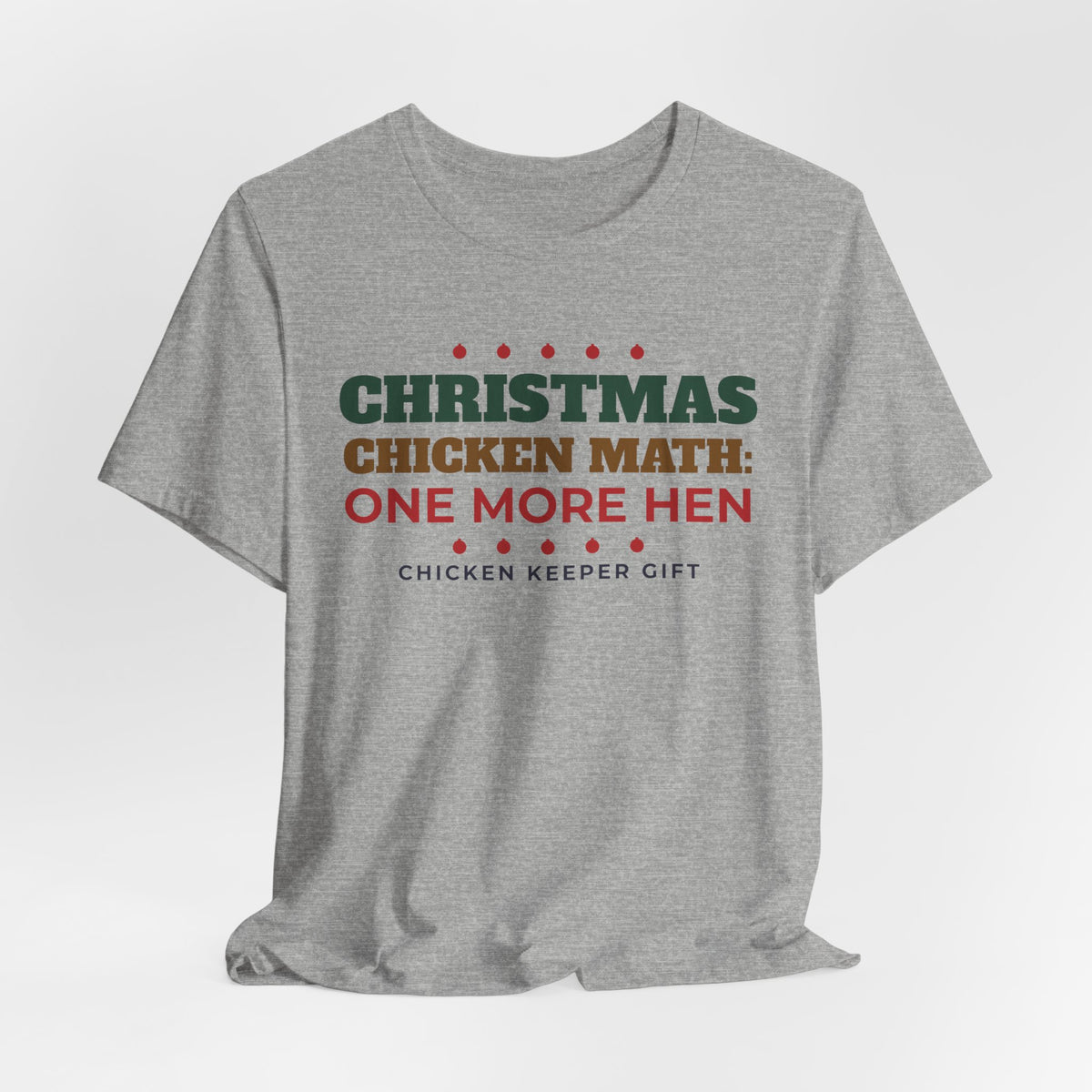 Chicken Math Christmas Tee