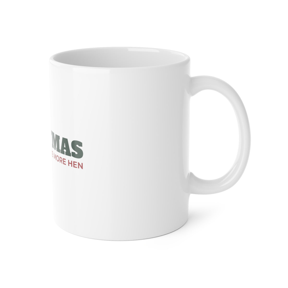Chicken Math Christmas Mug