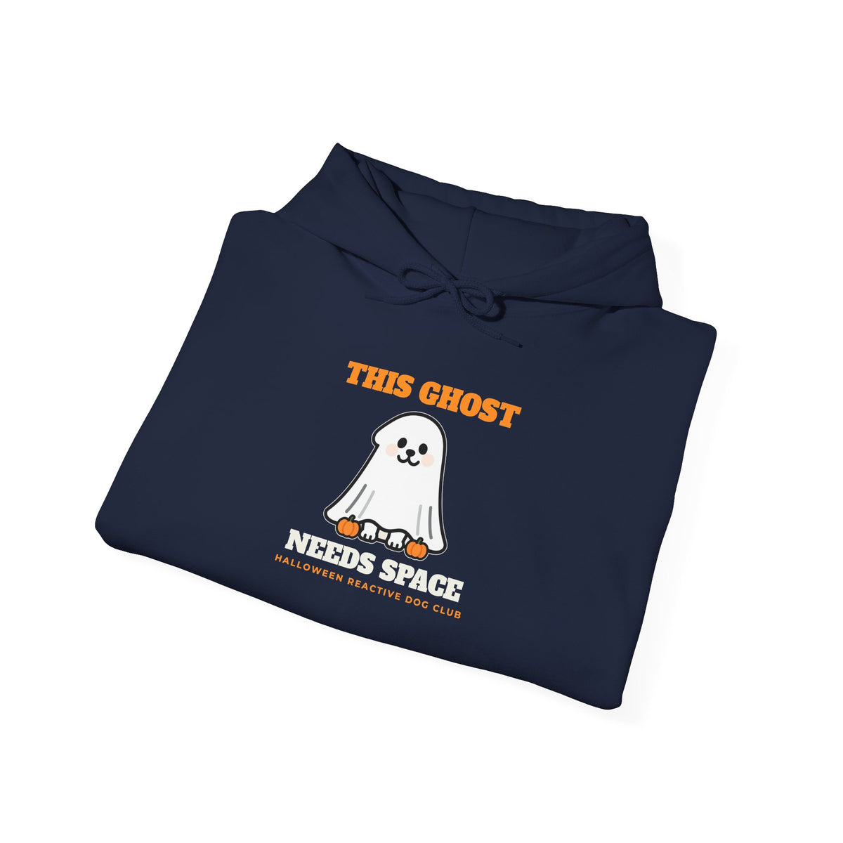 Halloween Dog Hoodie - This Ghost Needs Space | Reactive Dog Gift
