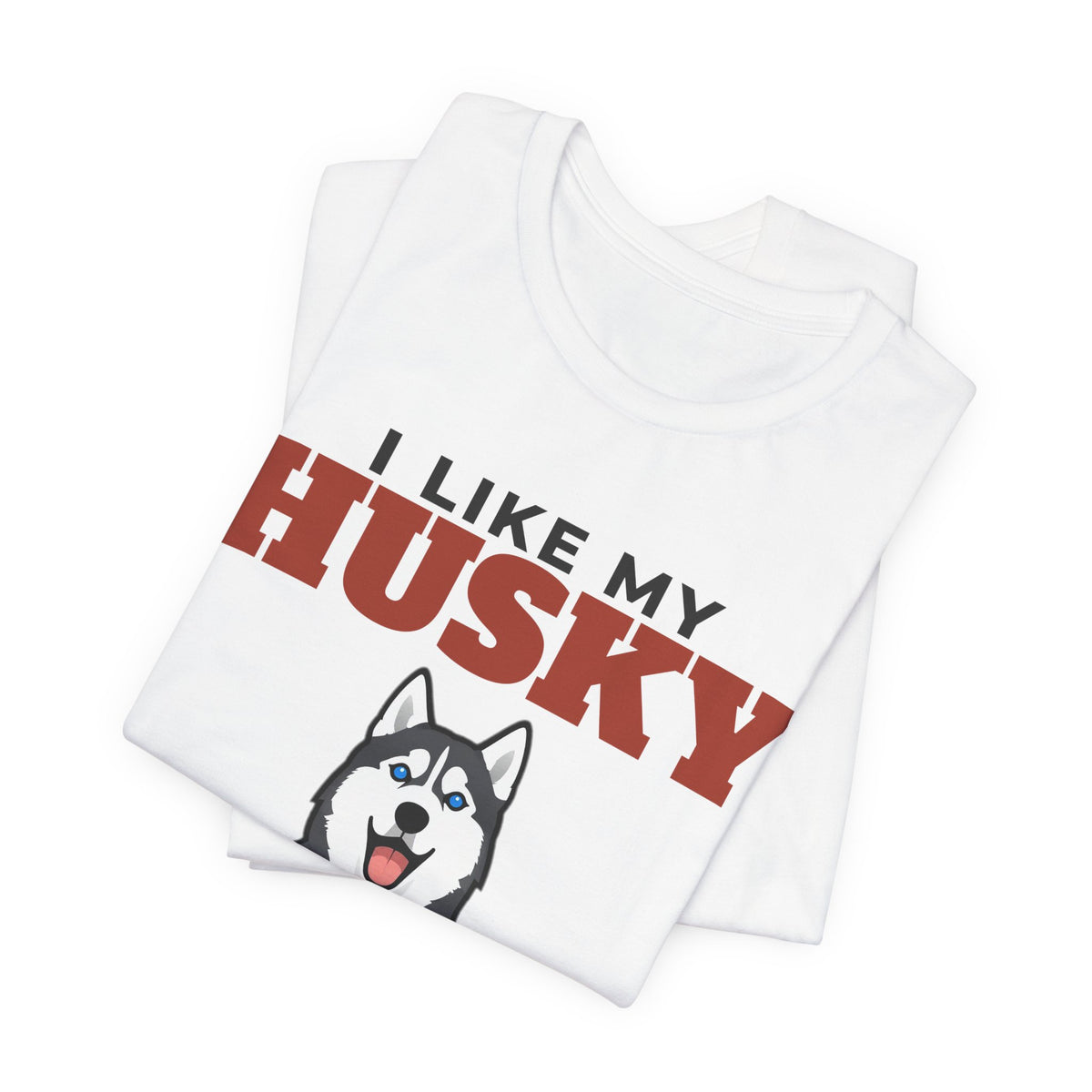 I Like My Husky, Cold Beer and Maybe 3 People Tee | Funny Husky Dad Gift