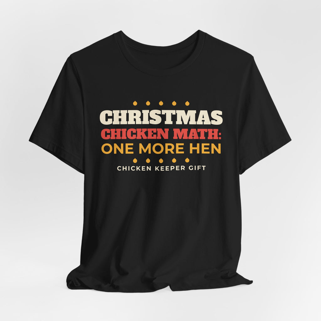 Chicken Math Christmas Tee