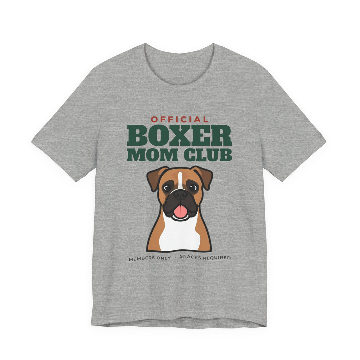 Official Boxer Mom Club Tee | Boxer Mom Gift