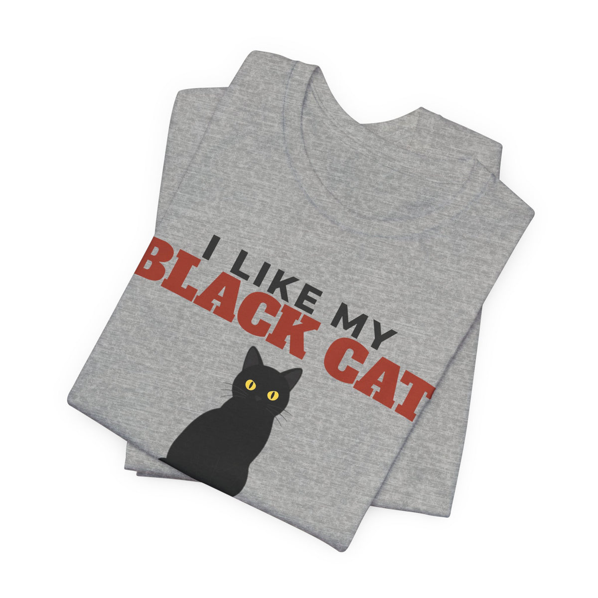 I Like My Black Cat, Cold Beer and Maybe 3 People Tee | Funny Black Cat Dad Gift