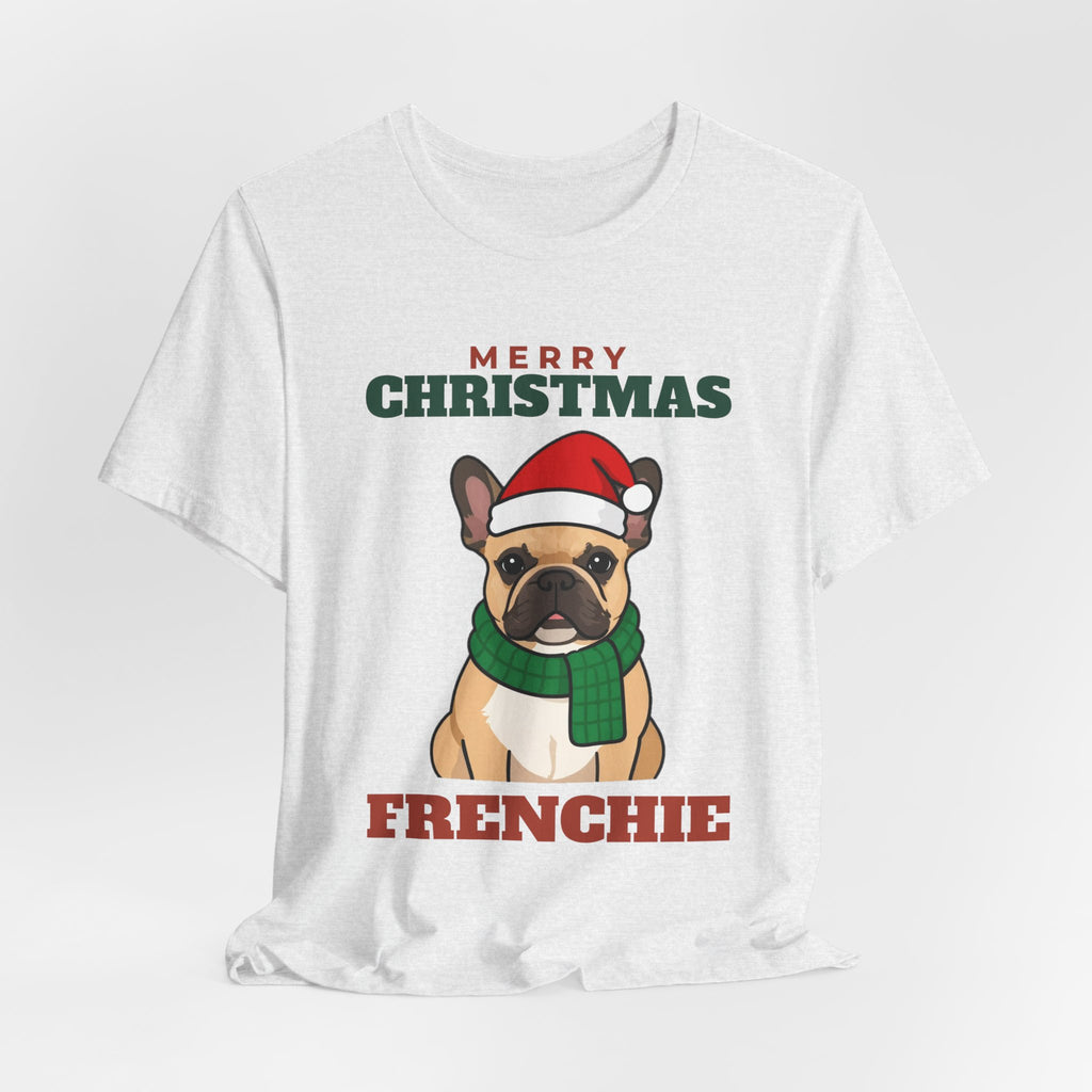 Christmas French Bulldog Tee | Merry Christmas French Bulldog Gift