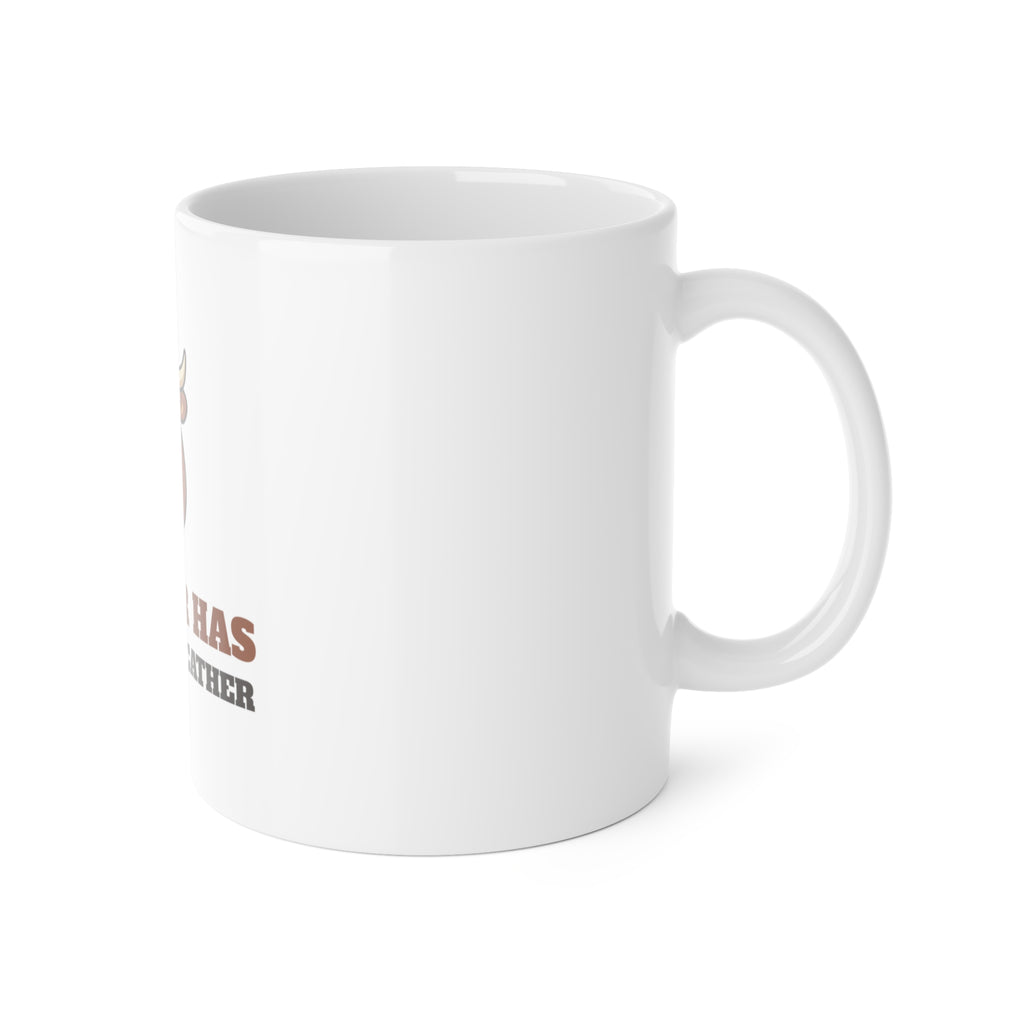 Highland Cow Mug - My Hair Has Its Own Weather Coffee Cup | Cow Lover Gift