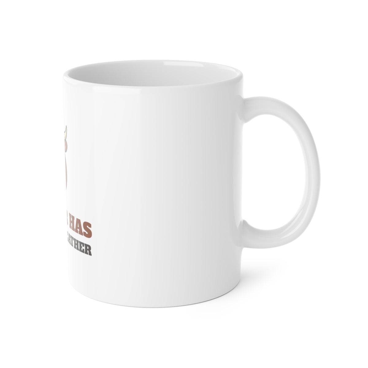 Highland Cow Mug - My Hair Has Its Own Weather Coffee Cup | Cow Lover Gift