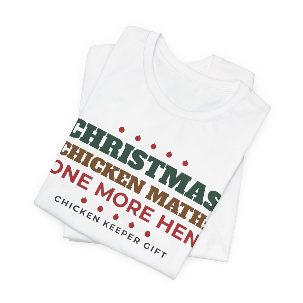 Chicken Math Christmas Tee