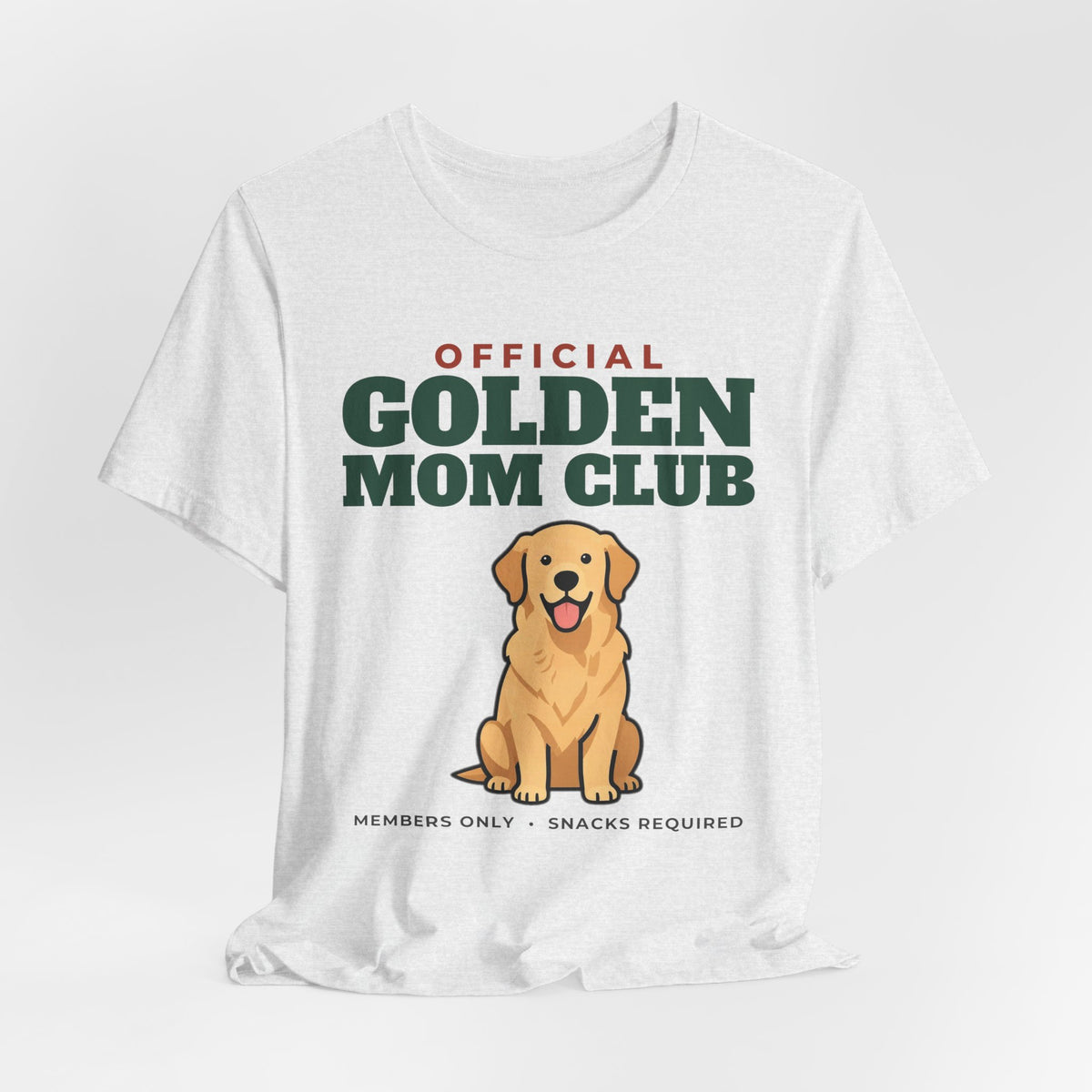 Official Golden Retriever Mom Club Tee | Golden Retriever Mom Gift