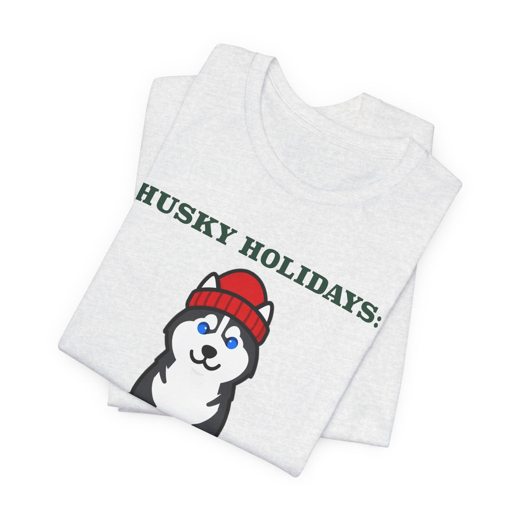Husky Christmas Shirt | Siberian Husky Snow Problem Christmas Tee | Husky Mom Dog Christmas Gift