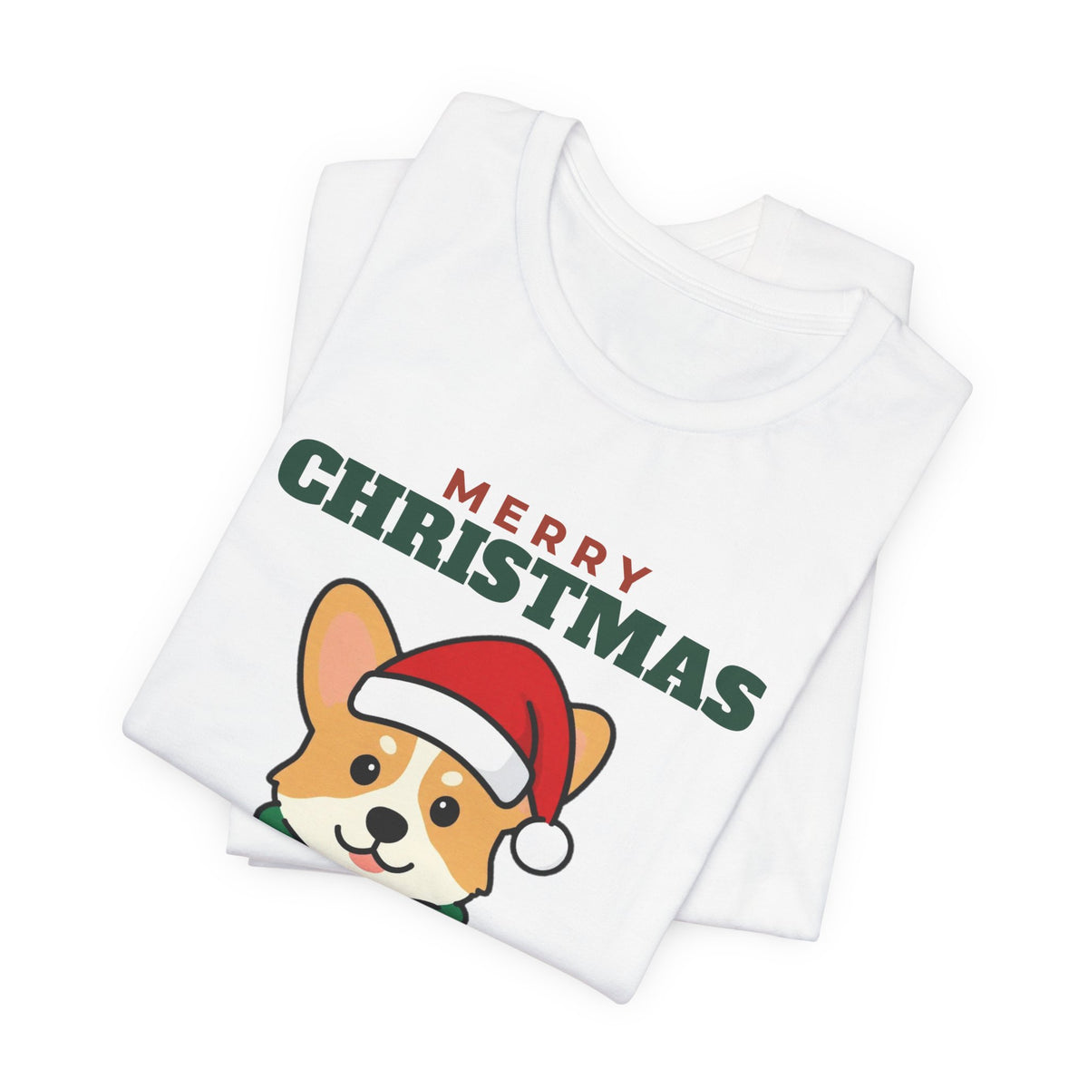 Christmas Corgi Tee | Merry Christmas Corgi Gift