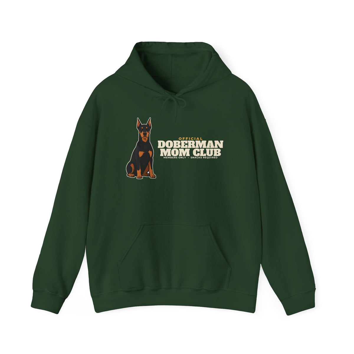 Official Doberman Mom Club Hoodie | Doberman Mom Gift