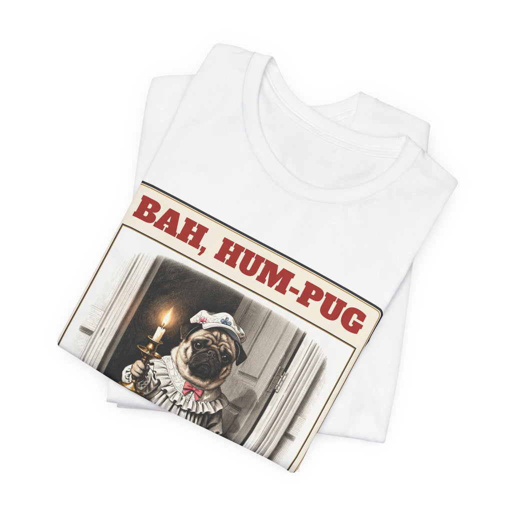 Bah, Hum-Pug Christmas Tee | Pug Gift