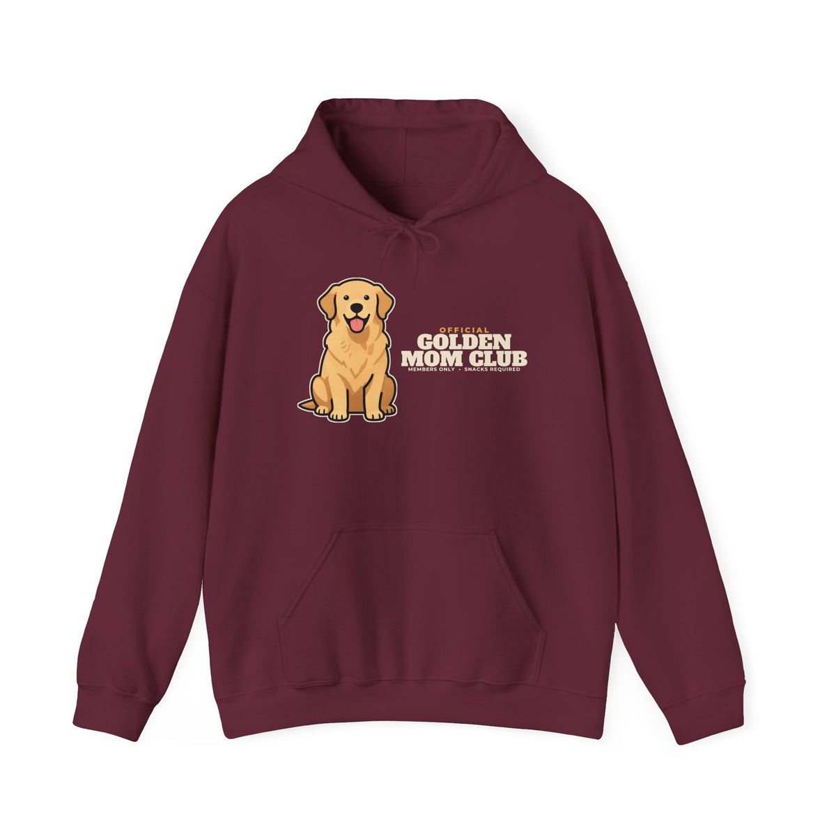 Official Golden Retriever Mom Club Hoodie | Golden Retriever Mom Gift