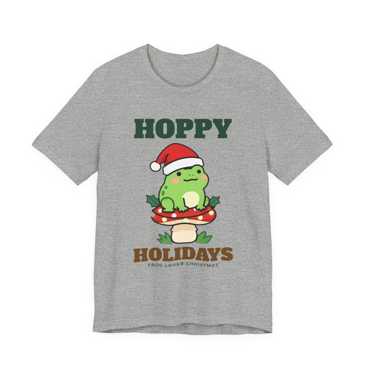 Hoppy Holidays Frog Christmas Tee