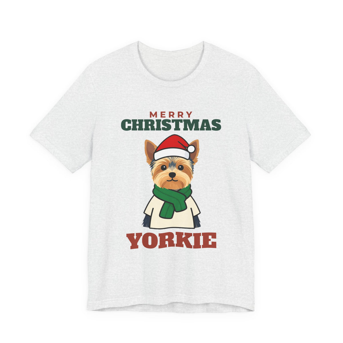 Christmas Yorkie Tee | Merry Christmas Yorkie Gift