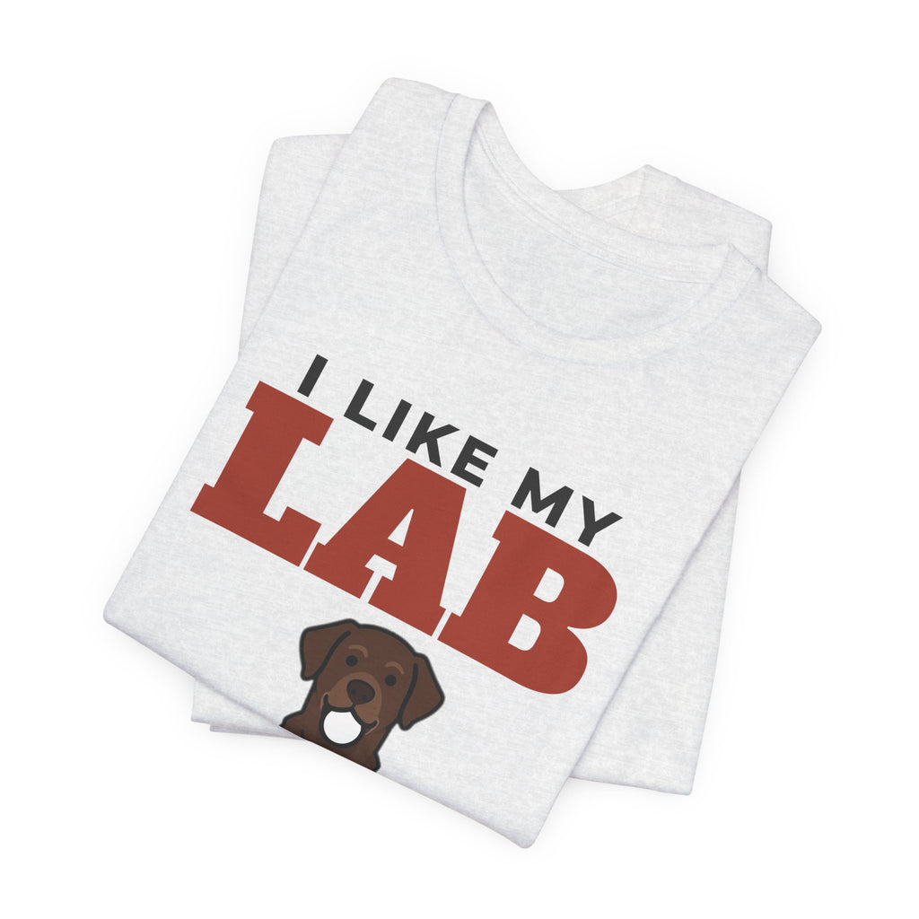 I Like My Labrador, Cold Beer and Maybe 3 People Tee | Funny Labrador Dad Gift