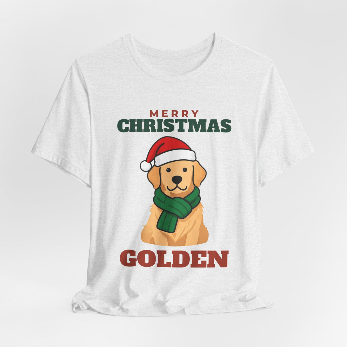 Christmas Golden Retriever Tee | Merry Christmas Golden Retriever Gift