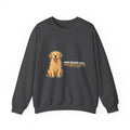 One Brain Cell, Very Happy About It Golden Retriever Crewneck Sweatshirt | Golden Retriever Gift