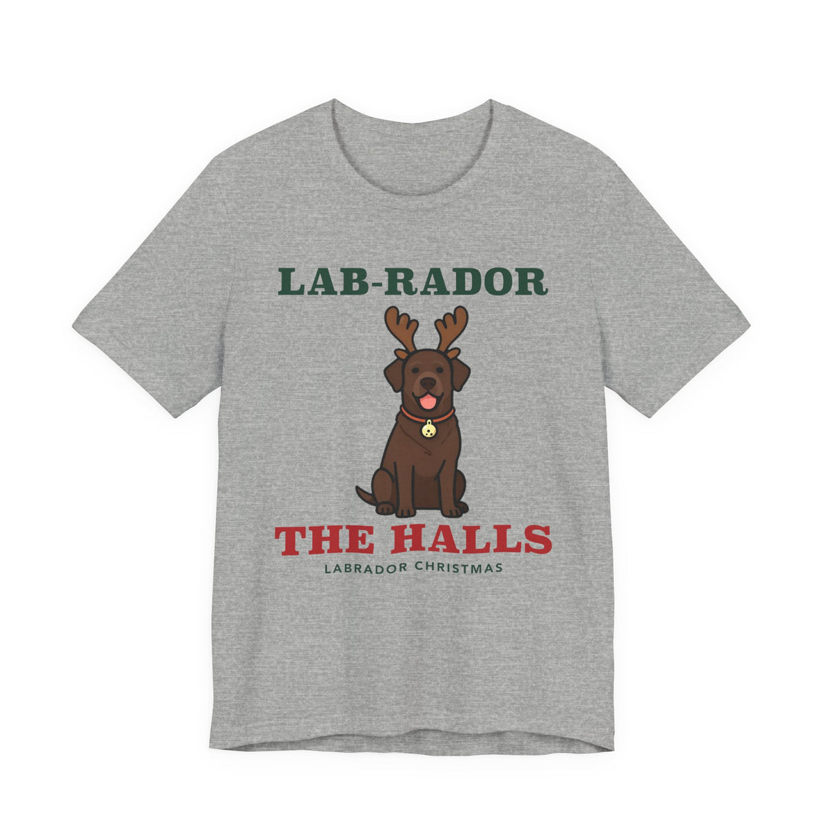 Labrador Christmas Shirt | Lab Reindeer Christmas Tee | Lab Mom Dog Christmas Gift