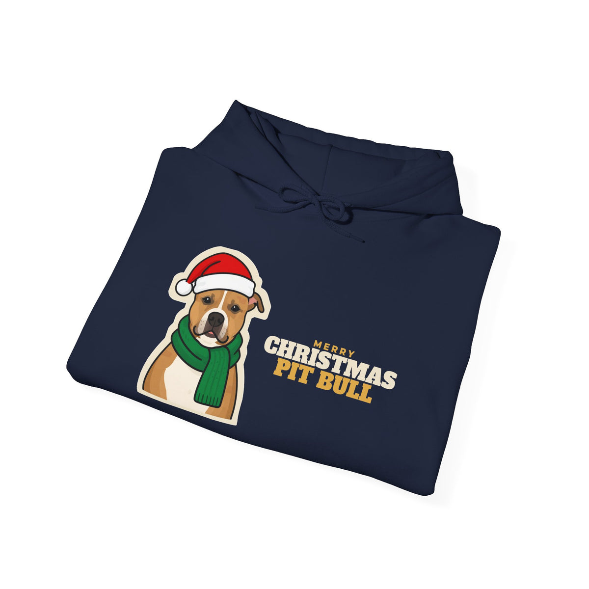 Christmas Pit Bull Hoodie | Merry Christmas Pit Bull Gift