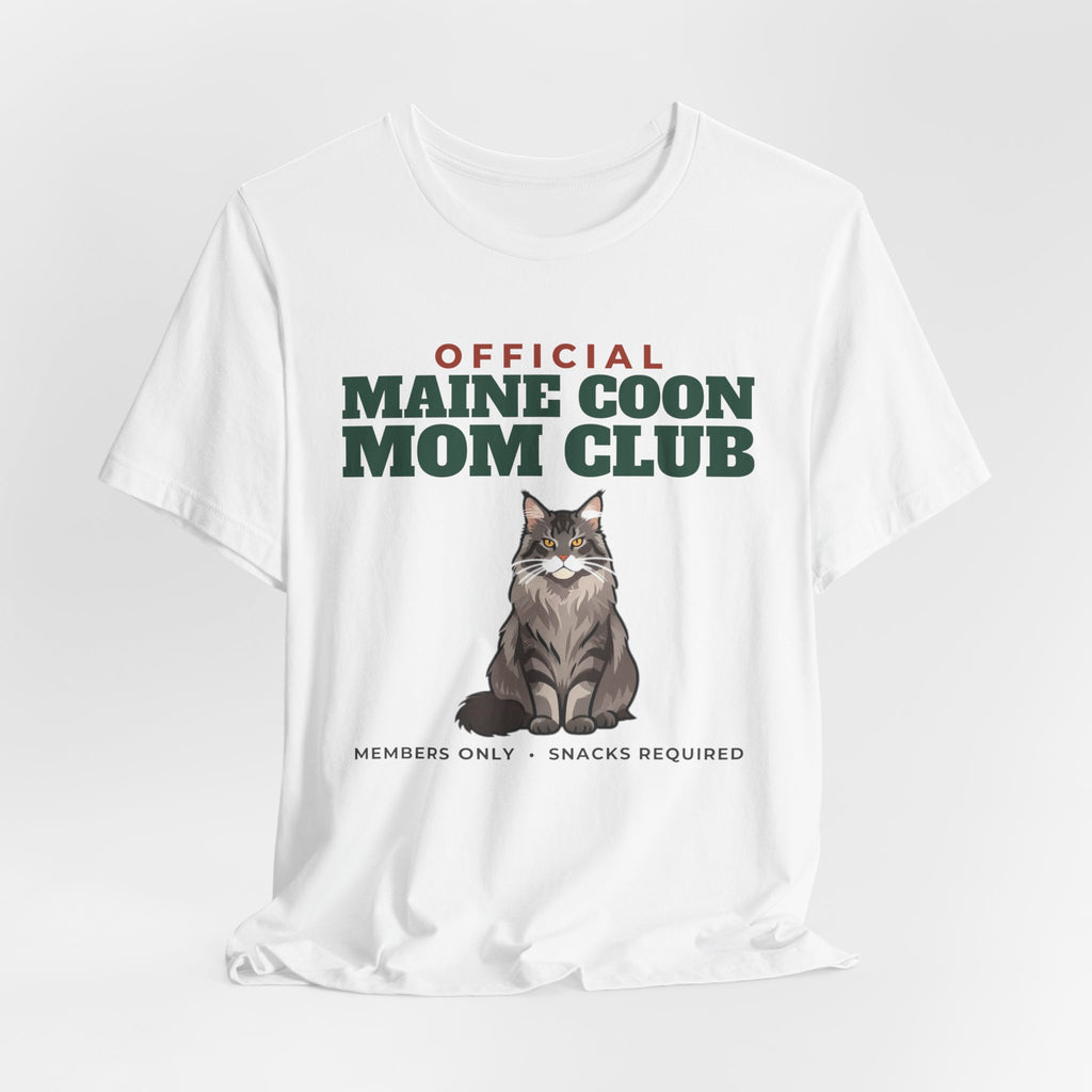 Official Maine Coon Mom Club Tee | Maine Coon Mom Gift