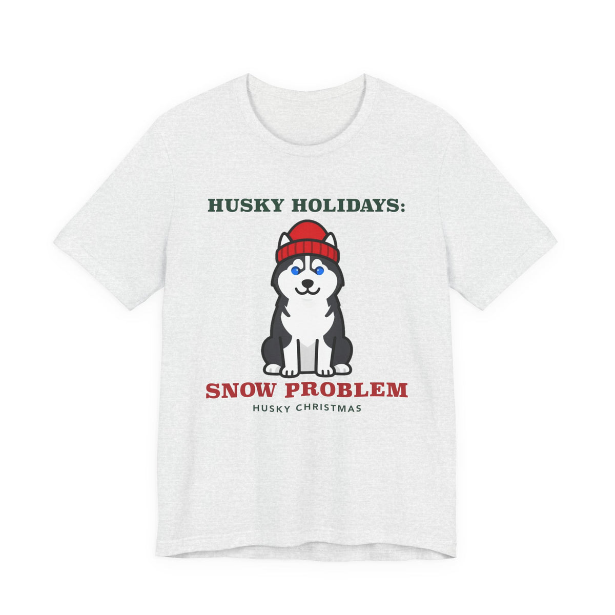 Husky Christmas Shirt | Siberian Husky Snow Problem Christmas Tee | Husky Mom Dog Christmas Gift