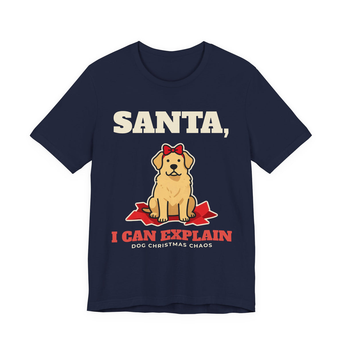 Santa, I Can Explain Dog Christmas Tee