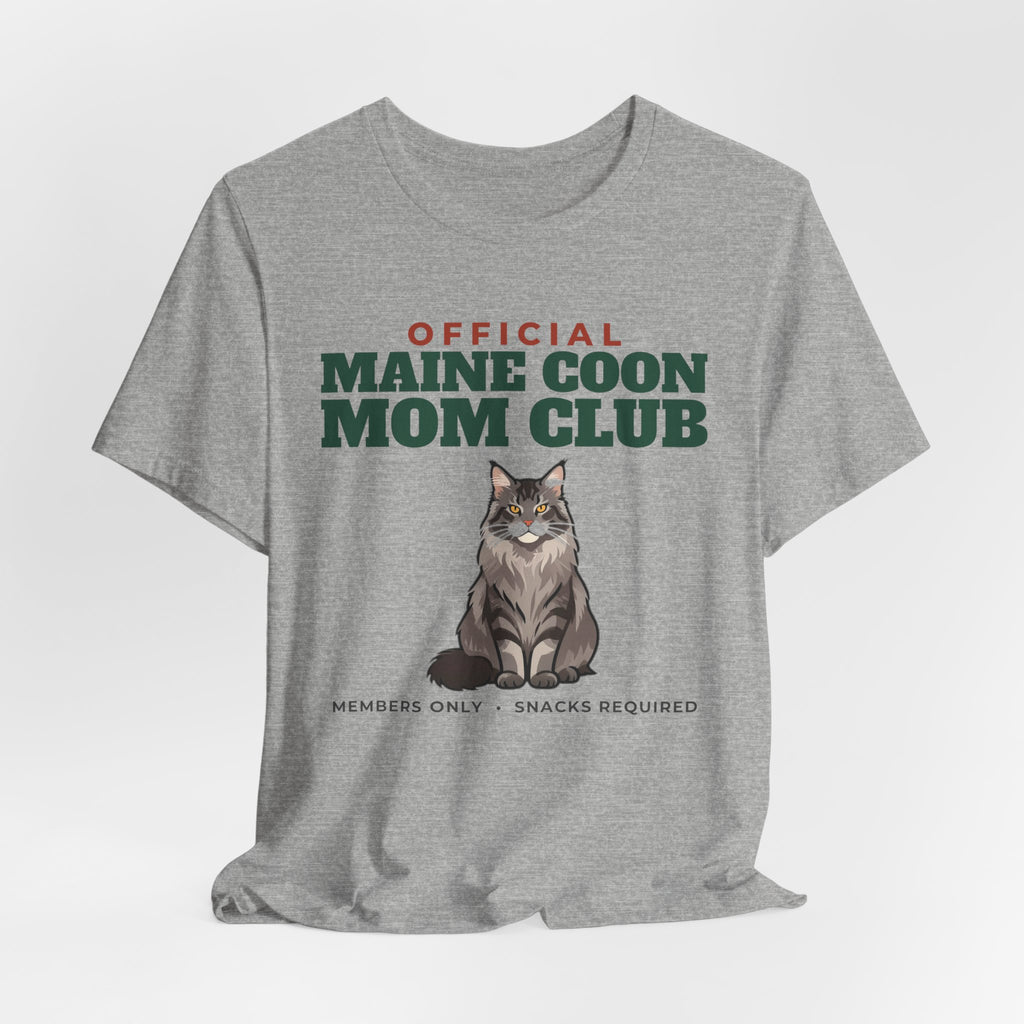 Official Maine Coon Mom Club Tee | Maine Coon Mom Gift
