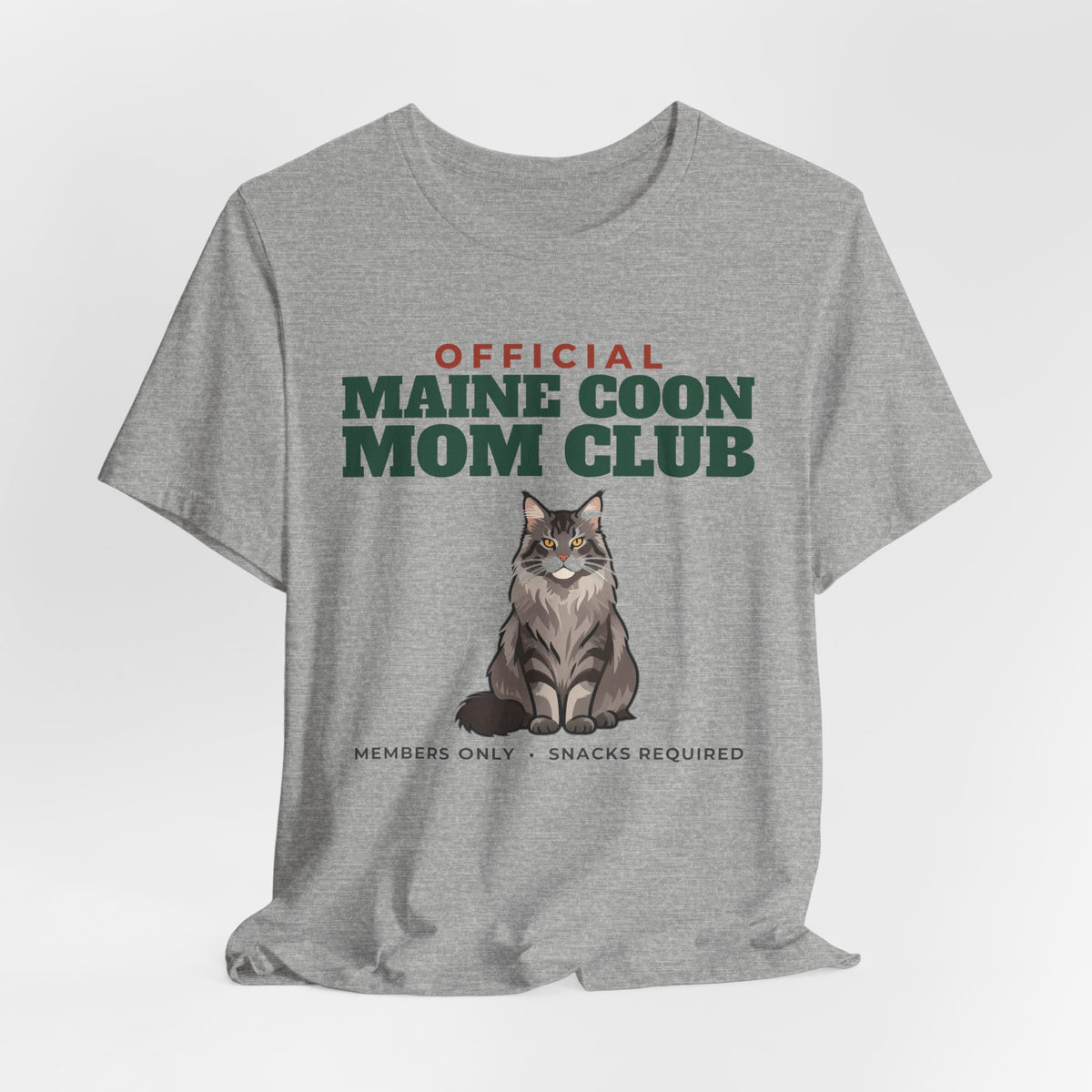 Official Maine Coon Mom Club Tee | Maine Coon Mom Gift