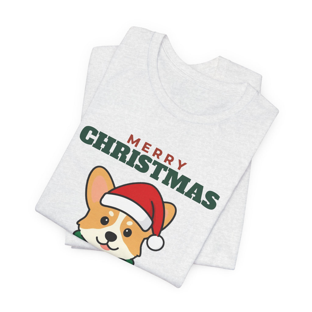 Christmas Corgi Tee | Merry Christmas Corgi Gift