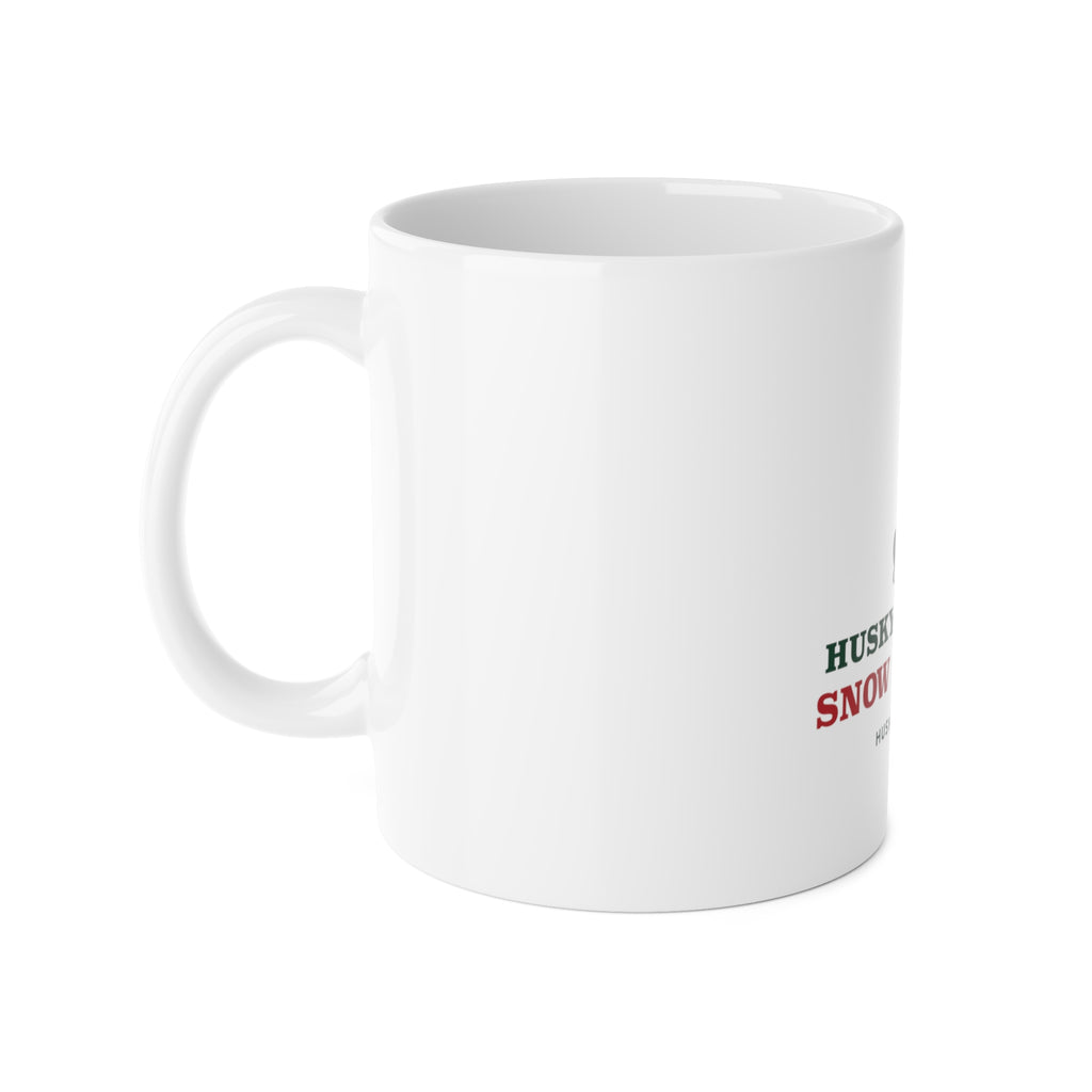 Husky Christmas Mug | Siberian Husky Snow Problem Coffee Cup | Husky Mom Dog Christmas Gift