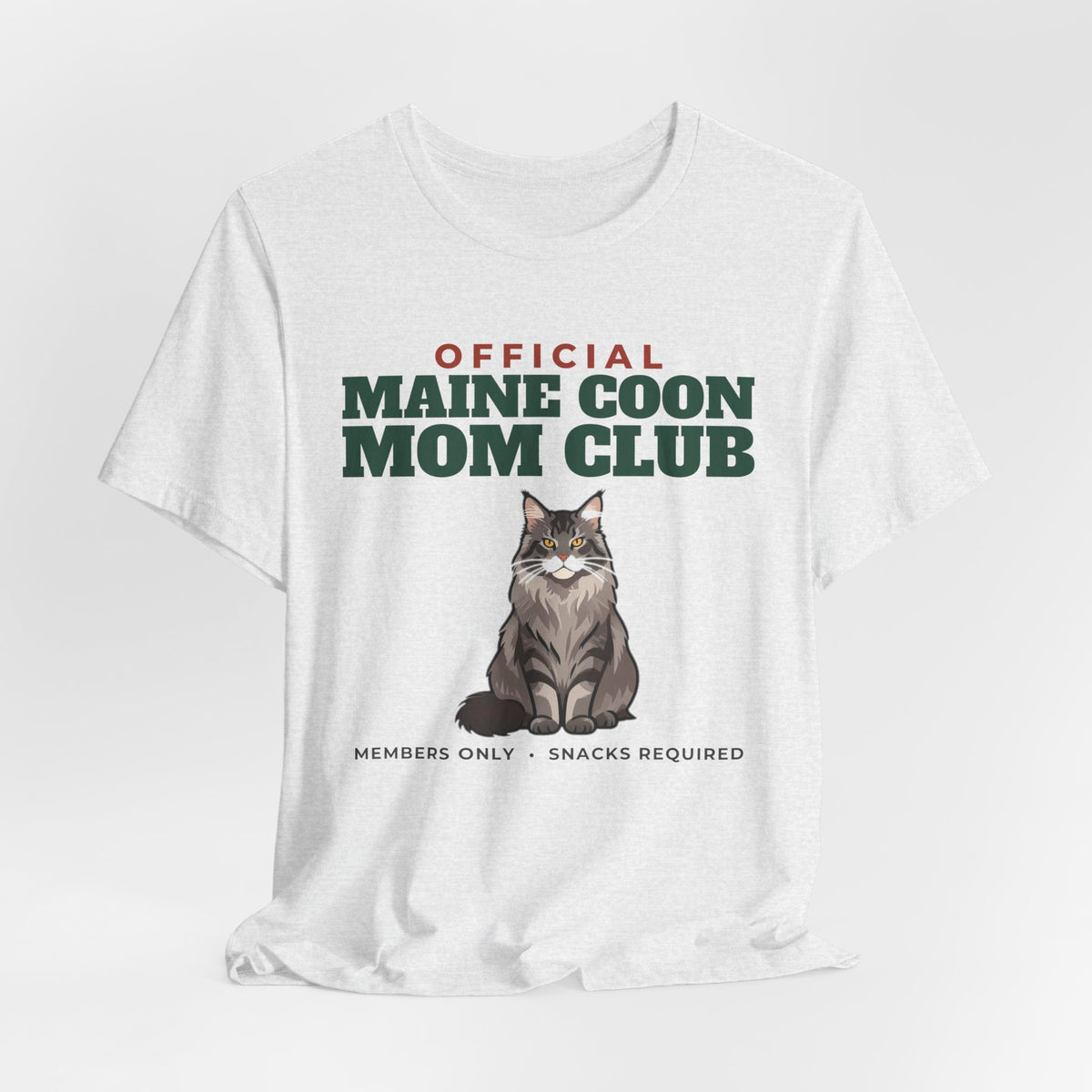 Official Maine Coon Mom Club Tee | Maine Coon Mom Gift
