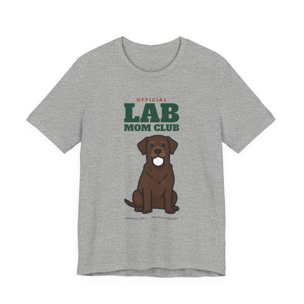 Official Labrador Mom Club Tee | Labrador Mom Gift