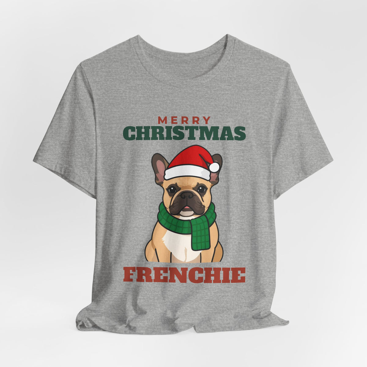 Christmas French Bulldog Tee | Merry Christmas French Bulldog Gift