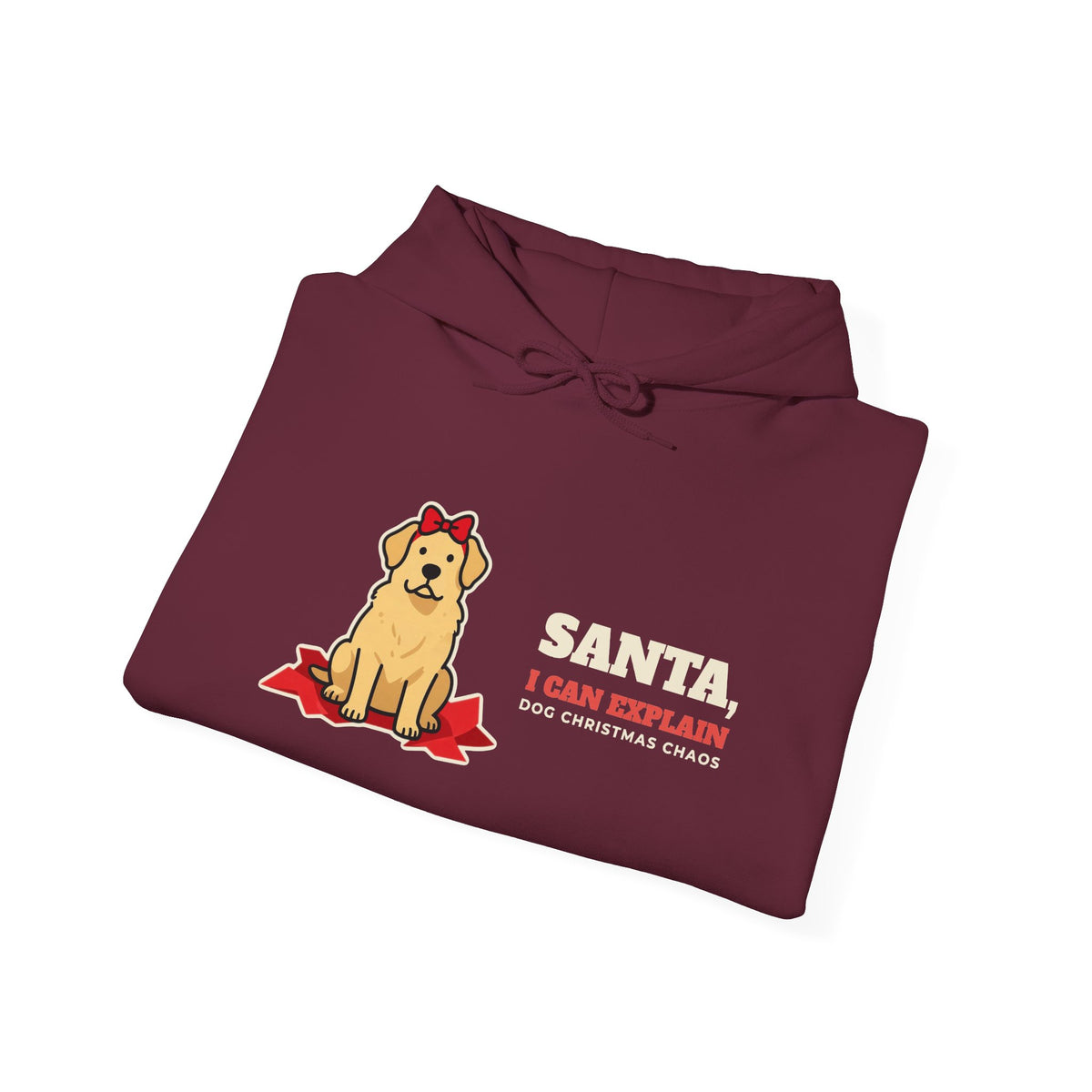 Santa, I Can Explain Dog Christmas Hoodie