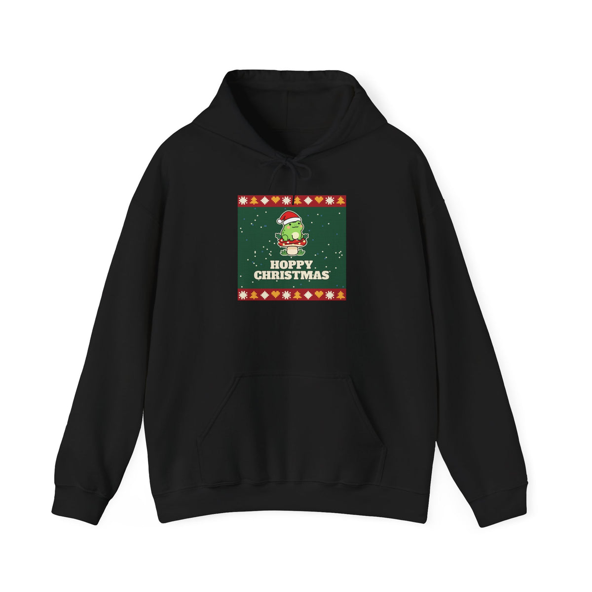 Hoppy Christmas Ugly Sweater Hoodie